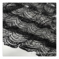 Abiti da sposa Fabrics Ruffle Tulle Feather Tasto tessuto Black Lace Cucitura